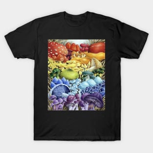 Rainbow Mushrooms T-Shirt